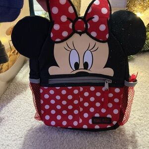 Red Polka Dot Kids Backpack